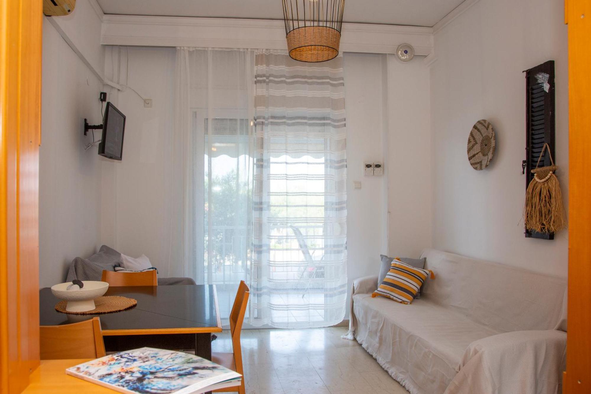 Seamoon Apartamento Néa Péramos Exterior foto
